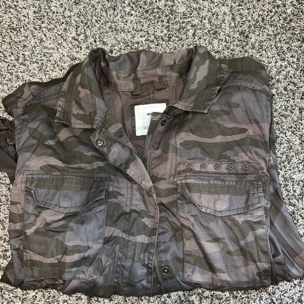 Sonoma Olive Camouflage Jacket